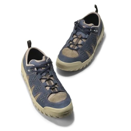 Image of Woodland Men Ddenim Casual Lace-Up Shoes