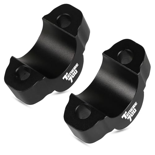 Pontet guidon Tenere 700 adaptateur de barre contre mal de dos T7