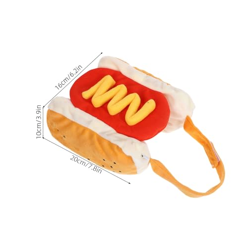 Disfraz Hot Dog y Hamburguesa para Perro Talla S miniatura 5