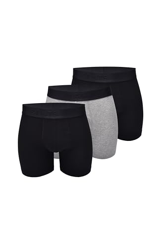 Men's Standard 3pk Organic Cotton Boxer Brief (Contour Pouch)