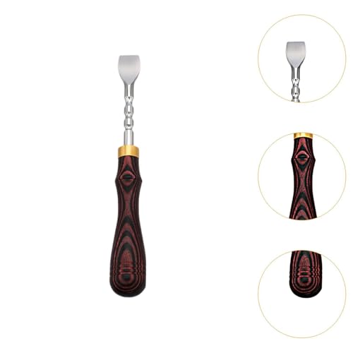 kowaku Ferramenta de vinco de couro Ferramenta de vinco Ranhura rasa Dispositivo de afiação Ferramen