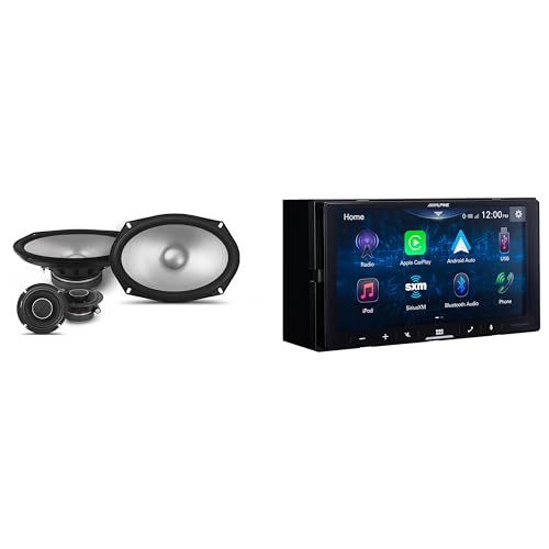 Alpine iLX-W670-S Receptor Multimedia Digital con Parlantes 6x9 miniatura 1