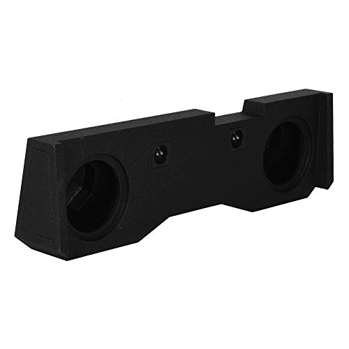 Q Power Dual 10" Q Bomb Subwoofer Box for GMC/Chevy Crew Cab Trucks (2 Pack)