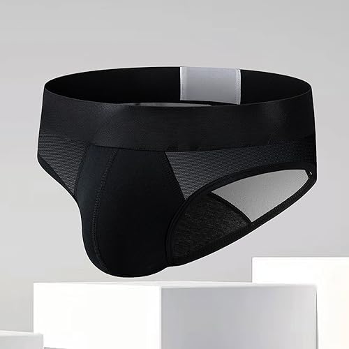 Mens Underwear Briefs Men's Cotton Low Rise Briefs Moisture-Wicking Underwear for Men