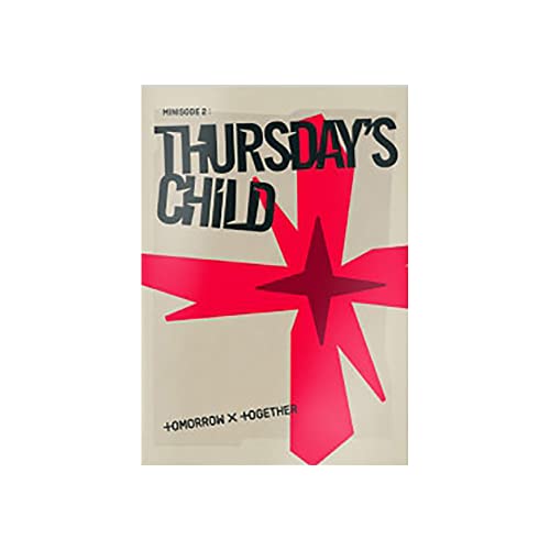 TXT Minisode 2 : Thursday's Child (HATE Version) 4th Mini Album CD+Photocard+Photobook+Stickers+Logo Paper Toy+Lyric Card Set+Lenticular Card+Postcard+(Extra TXT 4 Photocards+TXT Pocket Mirror)