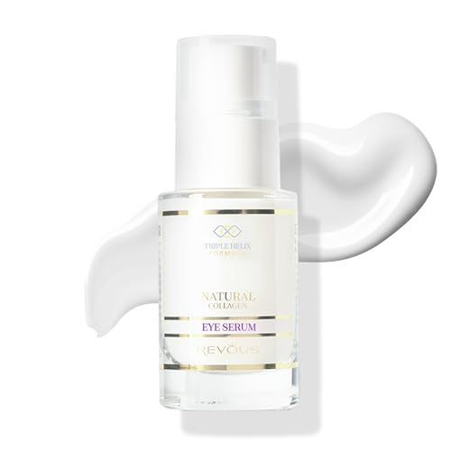 REVOUS - Sérum para ojos con colágeno – Crema de ojos Crema para ojos – Suaviza las arrugas – Remescar – Eliminación de bolsas y ojeras – Colágeno – Péptido innovador inspirado en veneno de serpiente