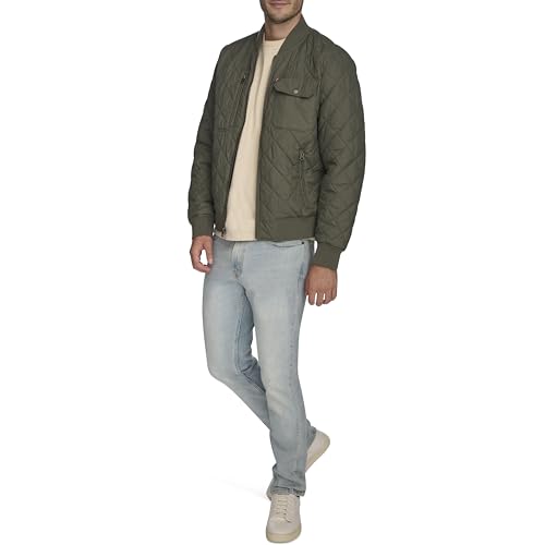 Image of Levi's Men's Levi's Men's Diamond Quilted Bomber Jacket