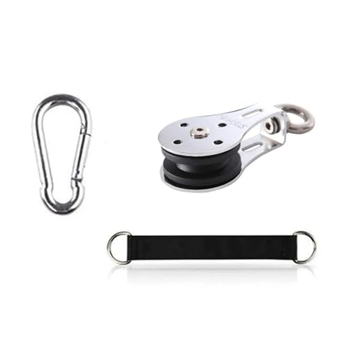 Poulie de câble rotative en acier inoxydable pour système home gym silencieux