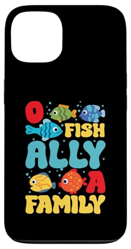 O FISH ALLY A FAMILY ���킢�����̂����f�U�C�� �X�}�z�P�[�X iPhone 13 �p