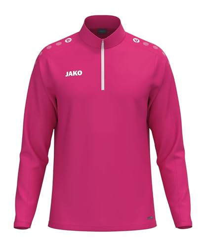 Veste zippée One JAKO rose foncé 116 idéale pour le sport à l'école