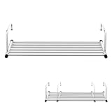 SXKJQER Wäscheständer — Zum Aufhängen Von Heizkörpern Und Balkon, Edelstahl...