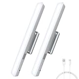 ZenVita Luz LED Armario – 2 Lamparas de 30cm, Magnéticas y Recargables -...