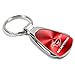 AU-TOMOTIVE GOLD, INC. Officially Licensed Red Teardrop Key Fob for Ford Mustang