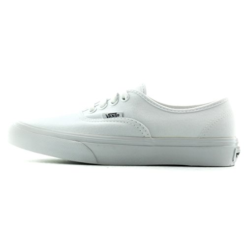 Vans Vans Unisex Authentic True White Canvas VN000EE3W00 Mens 6, Womens 7.5