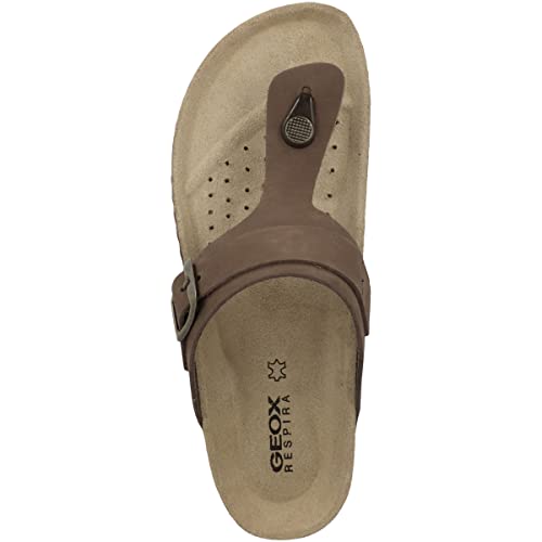 Geox D Brionia, Sandali Donna, Caffè, 39 Eu - 2