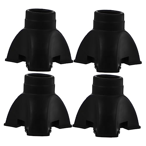 FOMIYES Hiking Crutches Foot Cover Anti-Skid Effect for Trekking Cane Protectors