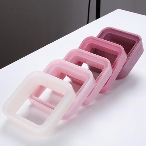Moule en silicone carré durable au design multi-couches de précision - 8