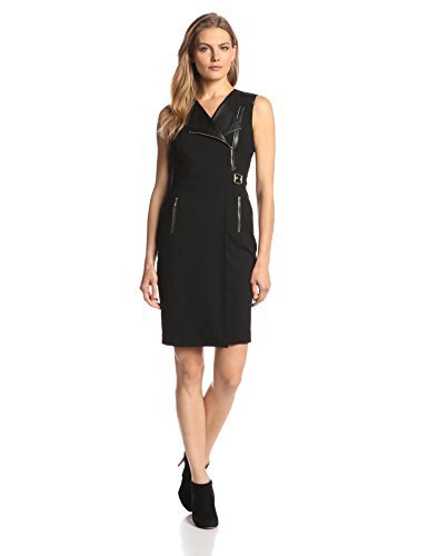 Calvin Klein Women's Sleeveless Leather 