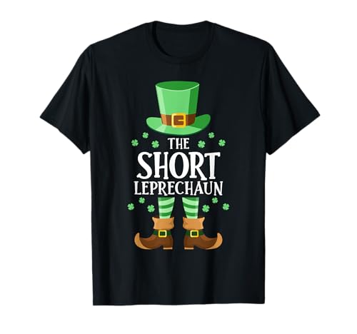 The Short Leprechaun St Patricks Day Family Matching Funny T-Shirt