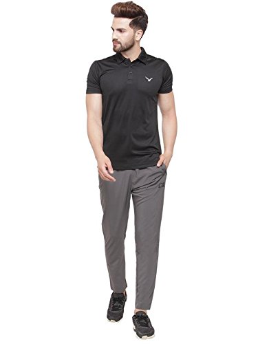 Image of Invincible Men's Athleisure Gym Wear Running Workout Training Fitted Track Pants