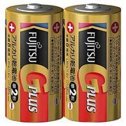 富士通 アルカリ乾電池 2本パック LR14G-PLUS