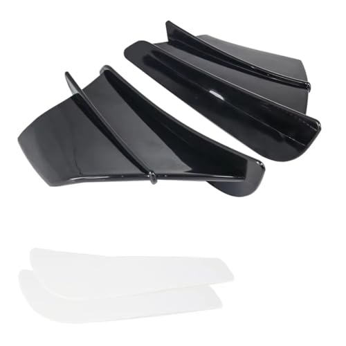 �o�C�N�p�X�|�C���[ For GSX-R600 For GSX250R For GSXR125 �o�C�N�T�C�h�X�|�C���[ �o�C�N�p�G�A�E�B���O �E�B���O���b�g �Œ莮 ���� �����A�N�Z�T���[�p�[�c(Black1)