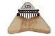 LP Latin Percussion Kalimba Pentatonic, Daumenklavier, Korpus Solid Ash, 9 Metallzungen, C Pentatonic Skala, Finish Natural Ash, LP0209