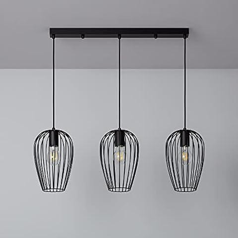 LEDKIA LIGHTING Lámpara Colgante Telmi 3 Focos Cover