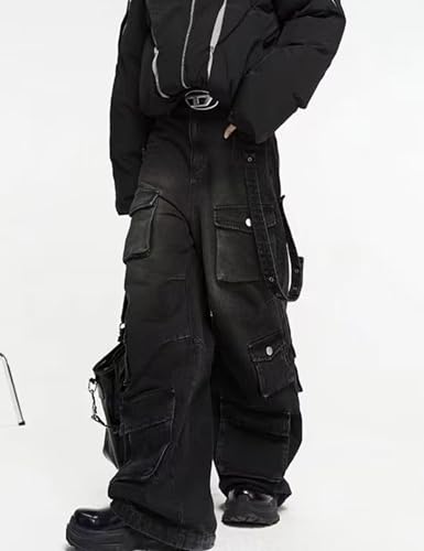 Y2k Baggy Jeans Hip Hop Skater Jeans Vintage Dance Skateboard Pants Punk Pants Fashion3