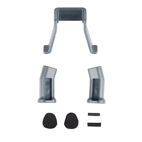 Preisvergleich Produktbild Racksoy Erhöhte Ergänzende Steigerung Standbeine Fahrwerk Fußhalterung Fuß Kit sichere Landung Halterung Beschützer Guard für DJI Mavic Pro (Grau)