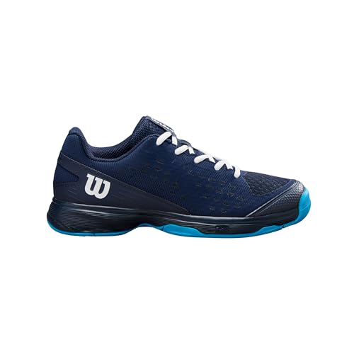 Wilson Zapatillas de Tenis Rush Pro Junior L, para Juego Cómodo y Amortiguación Dinámica,...
