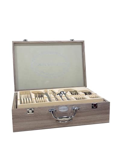 Pradel Excellence - D570-48 - Ménagère de 48 Pièces dans Coffret Noir