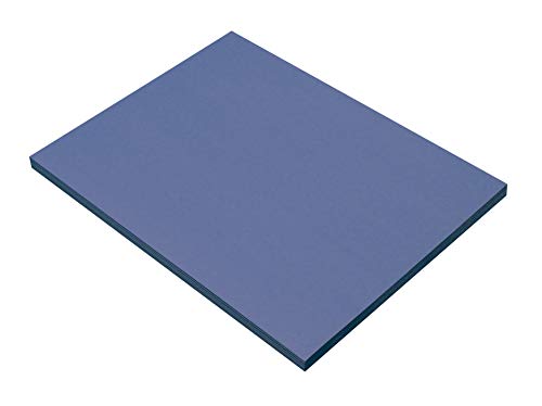 Image of SunWorks 7403 Construction Paper, 9 inch x 12 inch, 50 Sheets /Pack, Blue (Pack of 2)
