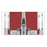 マウスパッド アニメ ゲーム スターウォーズ 防水 ゲーミングマウスパッド パソコンpc用 アニメ デスクマット Mouse Pad オフィス 自宅兼用, ブラック