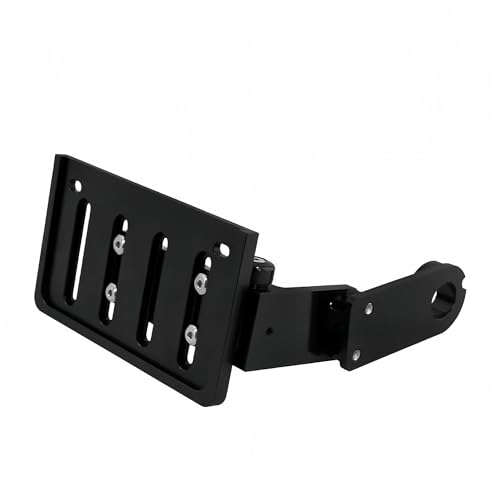 Support de Plaque Moto Softail 2018 Accessoire de Fixation en Métal Noir