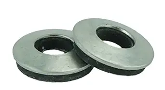  14 Neoprene EPDM Bonded Sealing Washers Stainless Steel 18-8, Neo Bond, 100 Pieces ( 14 Neobond Washer 18-8)
