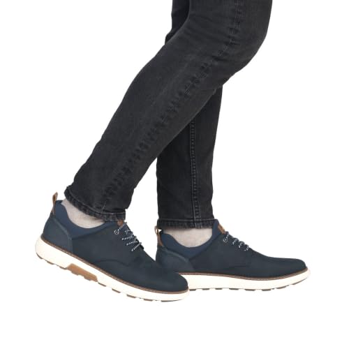 Rieker Herren B3360 Sneaker, Blau, 43 EU – Ansicht 7
