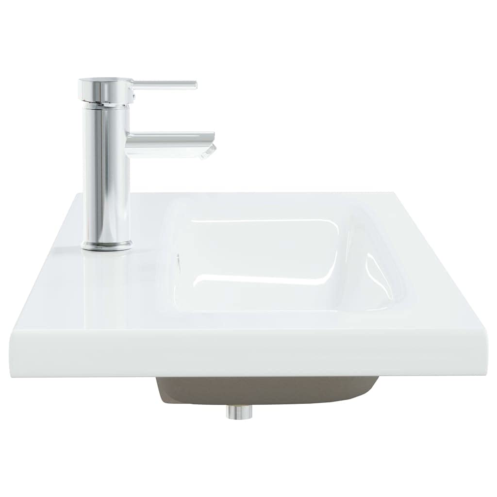 Lavabo Empotrado con Grifo cerámica 91x39x18 cm,Lavabos y fregaderos,Lavabos,21.7kg-148626