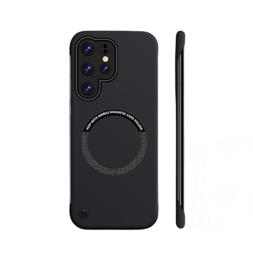 Étui de chargement sans fil magnétique antichoc PC rigide pour Samsung S21