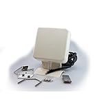 Externe LTE Antenne - Panorama Antennas WMMG-7-27, Funkmodemantenne, Empfangsverstärker, Außenantenne mit 5m Kabel; MiMo-fähig
