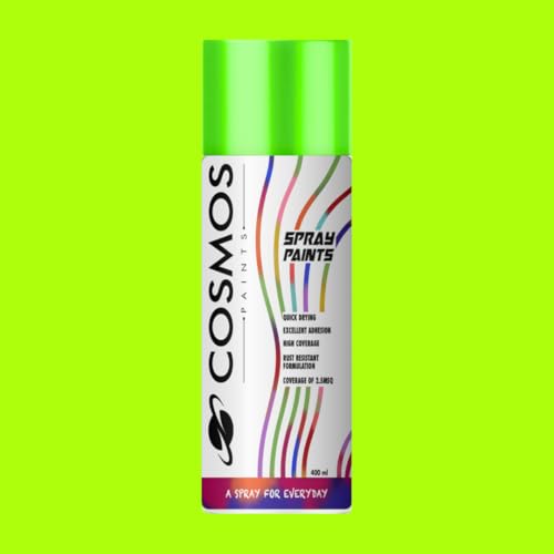 Image of Cosmos Paints - Spray Paints in Fluorescent Green, 200ml
