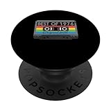 Photo Gallery best of 1976 cassetta vintage compleanno retrò popsockets popgrip intercambiabile Photo Gallery best of 1976 cassetta vintage compleanno retrò popsockets popgrip intercambiabile
