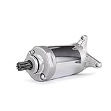 Fabricado con materiales duraderos, este motor de arranque eléctrico está diseñado para soportar las exigencias del uso de motocicletas, garantizando una vida útil y durabilidad inigualables para sus necesidades de arranque. Este motor de arranque proporciona una potencia de arranque fiable, garantizando un funcionamiento suave del motor. Su potente motor de arranque eléctrico se enciende rápidamente, permitiéndole ponerse en marcha rápidamente.