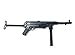1/6 Scale MP40 Submachine Gun Nazi Germany WWII Miniature Toy Guns Model Fit for 12