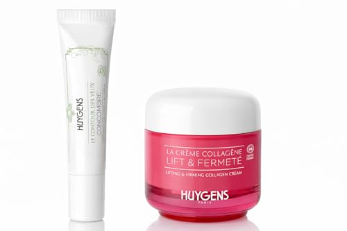 Contour des yeux et collagène HUYGENS anti-âge pour l'ovale du visage