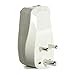 OREI 3 in 1 India Travel Adapter Plug with USB and Surge Protection - Grounded Type D - India, Africa & More - CE Certified - RoHS Compliant WP-D-GN