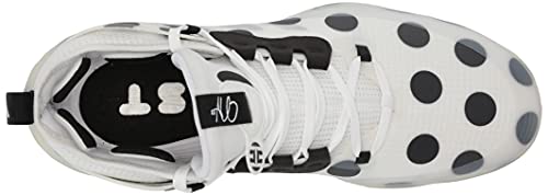 Adidas Unisex Harden Vol. 5 Futurenatural Basketball Shoe, White/Black/Crystal White, 10 Us Men #TOP4