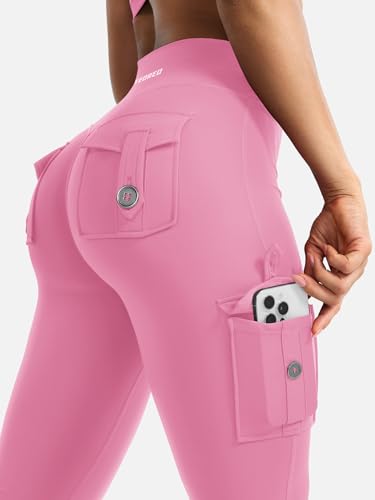 Image of YEOREO CoreFlex Women Workout Flare Leggings