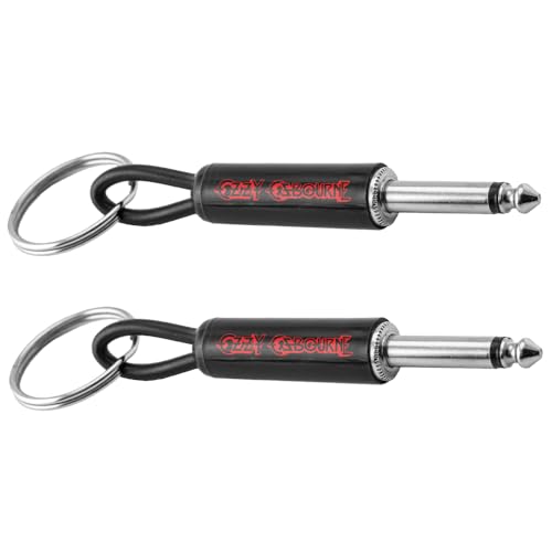 Porte-clés prise guitare argenté Pluginz 4x1 accroche clé mural pour musicien