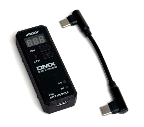Receptor inalámbrico DMX 2.4GHz para SmokeNINJA Pro miniatura 1